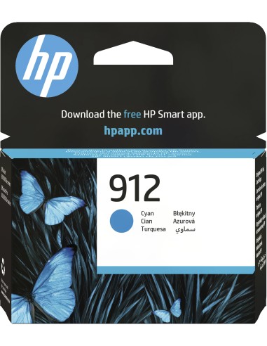Cartuccia d'inchiostro HP ciano 3YL77AE 912 ~315 pagine
