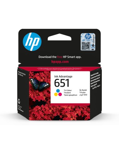 Cartuccia d'inchiostro HP differenti colori C2P11AE 651 ~300 pagine