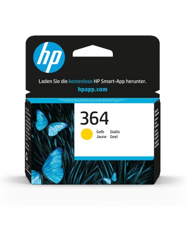 Cartuccia d'inchiostro HP giallo CB320EE 364 ~300 pagine 3,5ml