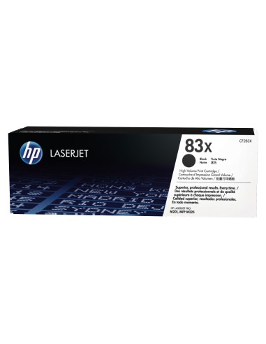 HP Cartuccia toner originale inchiostro nero ad alta capacità LaserJet 83X