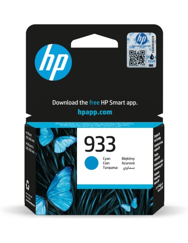 Cartuccia d'inchiostro HP ciano CN058AE 933 ~330 pagine