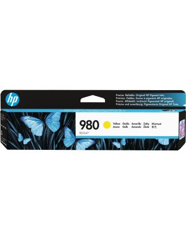 Cartuccia d'inchiostro HP giallo D8J09A 980 ~6600 pagine 83ml