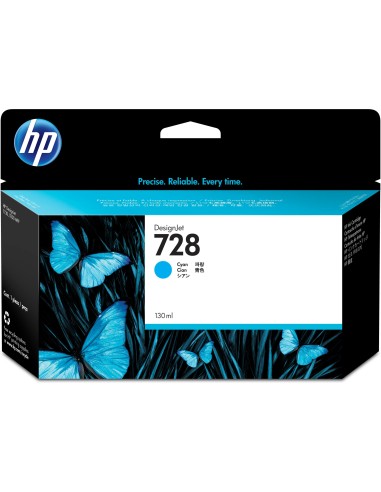Cartuccia d'inchiostro HP ciano F9J67A 728 130ml
