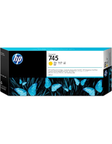 Cartuccia d'inchiostro HP giallo F9K02A 745 300ml