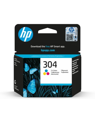 Cartuccia d'inchiostro HP differenti colori N9K05AE 304 ~100 pagine
