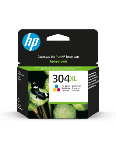 Cartuccia d'inchiostro HP differenti colori N9K07AE 304 XL ~300 pagine