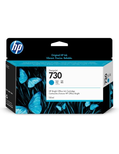 Cartuccia d'inchiostro HP ciano P2V62A 730 130ml