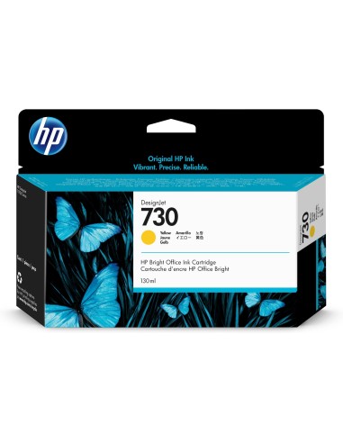 Cartuccia d'inchiostro HP giallo P2V64A 730 130ml
