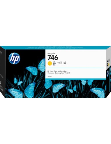 Cartuccia d'inchiostro HP giallo P2V79A 746 300ml