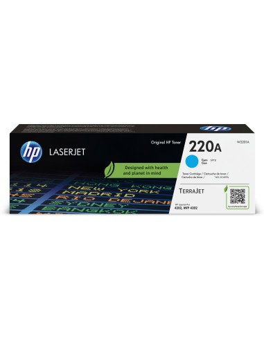 Toner HP ciano W2201A 220A ~1800 pagine Cartuccia Toner originale ciano LaserJet HP 220A