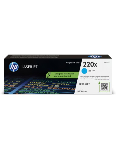 Toner HP ciano W2201X 220X ~5500 pagine Cartuccia Toner originale ciano LaserJet HP 220X