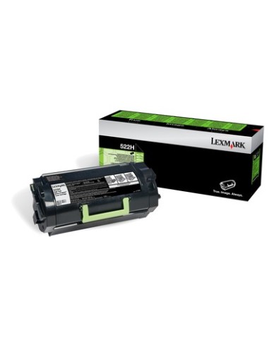 Toner Lexmark nero 522H 52D2H00 ~25000 pagine cartuccia di stampa riutilizzabile