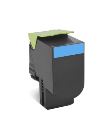 Toner Lexmark ciano 702C 70C20C0 ~1000 pagine cartuccia di stampa riutilizzabile