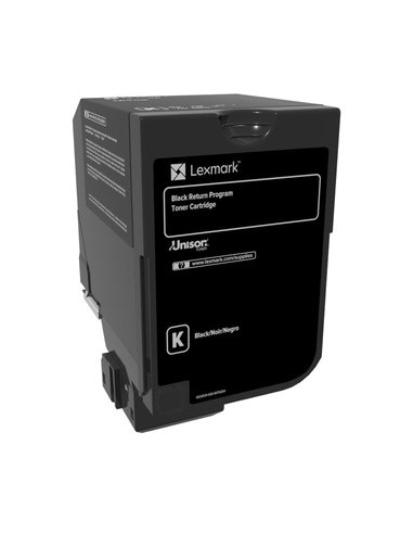 Lexmark 74C20K0 cartuccia toner 1 pz Originale Nero