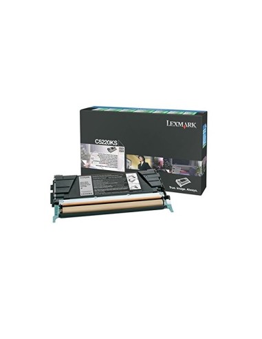 Toner Lexmark nero C5220KS C52x 53x ~4000 pagine Restituzione- Cartuccia di toner
