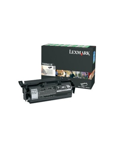 Toner Lexmark nero T650A11E T650 ~7000 pagine unità di stampa, combinato tamburo cartuccia, cassetta di ritorno