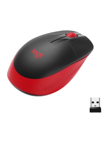 Mouse Logitech M190 Wireless rosso 910-005908