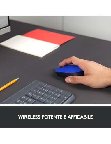 Mouse Logitech M171 wireless blu