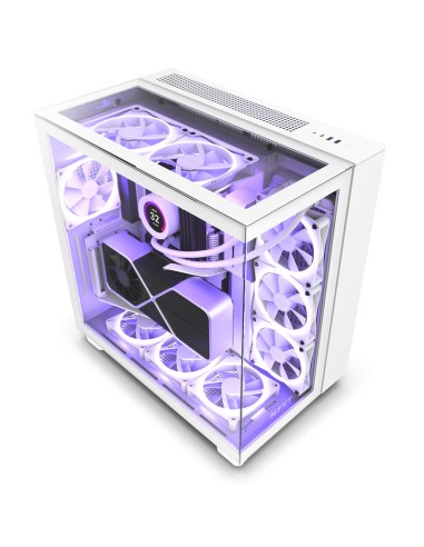 Case NZXT H9 Elite Midi-Tower Bianco