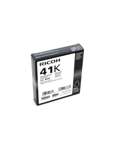 Cartuccia gelo Ricoh nero GC41BKHC 405761 ~2500 pagine