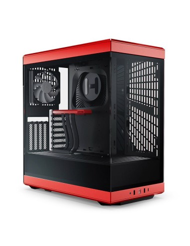 Case Hyte Y40 Midi-Tower Tempered Glass Rosso/Nero