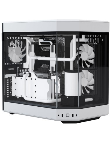 Case Hyte Y60 Midi-Tower Tempered Glass Nero/Bianco