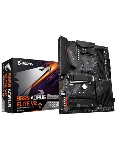 Scheda Madre AMD Gigabyte B550 AORUS ELITE V2 Socket AM4 Formato ATX