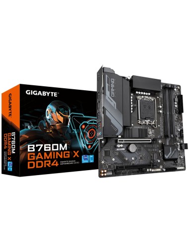 Scheda Madre Gigabyte B760M GAMING X DDR4 Socket LGA 1700 Formato Micro-ATX