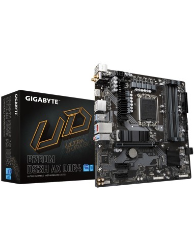 Scheda Madre GIGABYTE B760M DS3H AX DDR4 Formato Micro-ATX