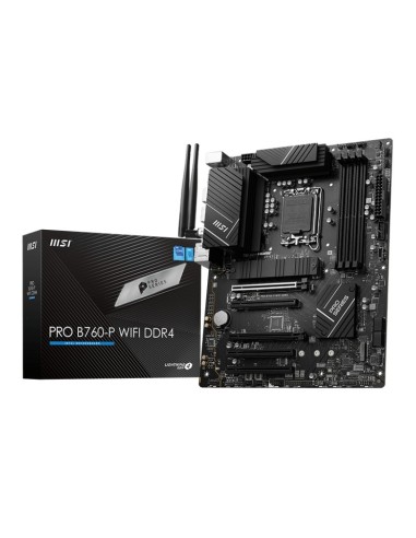 Scheda Madre MSI PRO B760-P WIFI DDR4 Socket LGA 1700 Formato ATX