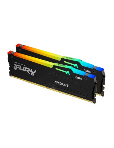 RAM Kingston FURY Beast RGB EX 32GB 2x16GB DDR5 5600Mhz CL36