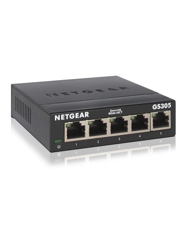NETGEAR GS305 Non gestito L2 Gigabit Ethernet (10 100 1000) Nero