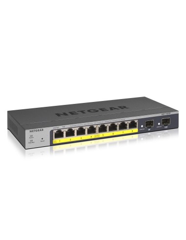 NETGEAR GS110TP Gestito L2 L3 L4 Gigabit Ethernet (10 100 1000) Supporto Power over Ethernet (PoE) Grigio