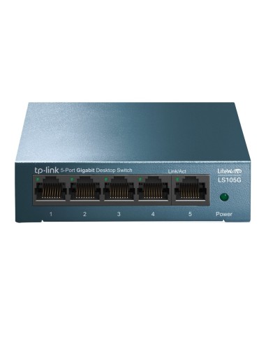 TP-Link LS105G Non gestito Gigabit Ethernet (10 100 1000) Blu