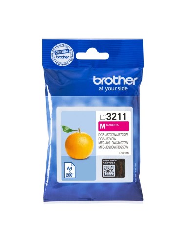 Cartuccia d'inchiostro Brother magenta LC3211M LC-3211 ~200 pagine