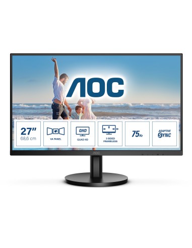 Monitor AOC Q27B3MA LED 27" Quad HD Nero