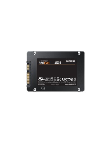 SSD Sata 3 Samsung 870 EVO 250GB Nero 2,5"
