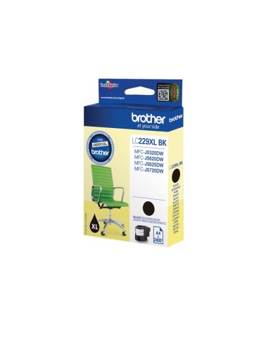 Cartuccia d'inchiostro Brother nero LC229XLBK LC-229XL ~2400 pagine