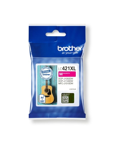 Cartuccia d'inchiostro Brother magenta LC421XLM LC-421XLM ~500 pagine