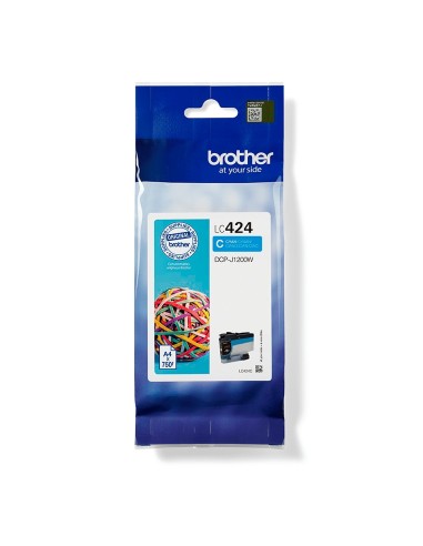Cartuccia d'inchiostro Brother ciano LC424C LC-424C ~750 pagine