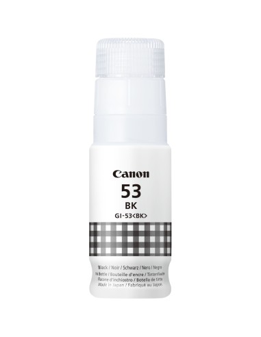 Cartuccia d'inchiostro Canon nero GI-53bk 4699C001 ~3700 pagine 60ml Serbatoio d'inchiostro GI-53BK Nero