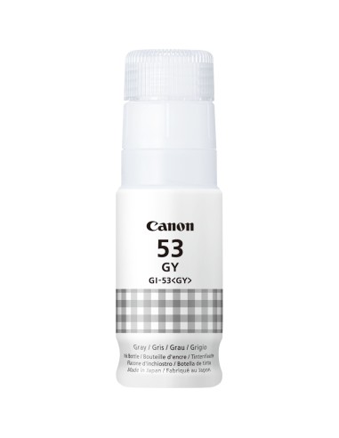Cartuccia d'inchiostro Canon Grigio GI-53gy 4708C001 ~8000 pagine 60ml Flacone d'inchiostro grigio GI-53GY