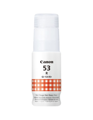 Cartuccia d'inchiostro Canon Rosso GI-53r 4717C001 ~8000 pagine 60ml Flacone d'inchiostro rosso GI-53R