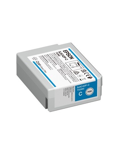 Cartuccia d'inchiostro Epson ciano C13T52M240 SJIC42P-C 50ml