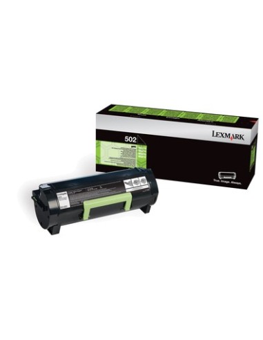 Toner Lexmark nero 502 50F2000 ~1500 pagine cartuccia di stampa riutilizzabile