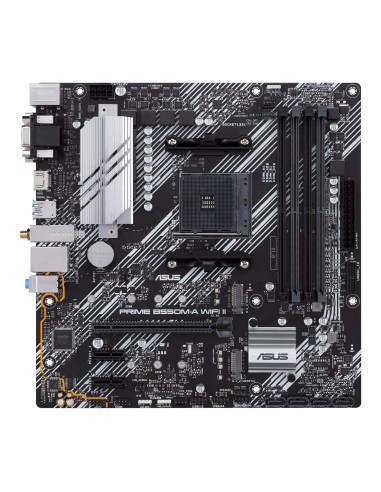 Scheda Madre AMD ASUS PRIME B550M-A WI-FI II Socket AM4 Formato Micro-ATX