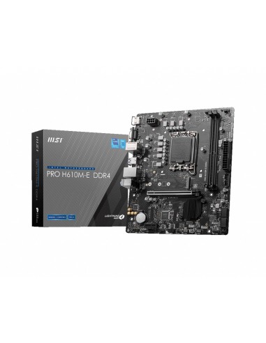 Scheda Madre MSI Pro H610M-E DDR4 Socket 1700 DDR4
