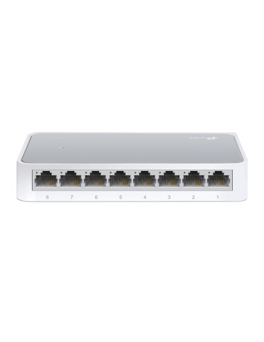 TP-Link TL-SF1008D switch di rete Non gestito Fast Ethernet (10 100) Bianco