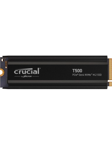 SSD Crucial T500 1TB PCIe M.2 NVME PCIe 4.0 x4 Con il Dissipatore