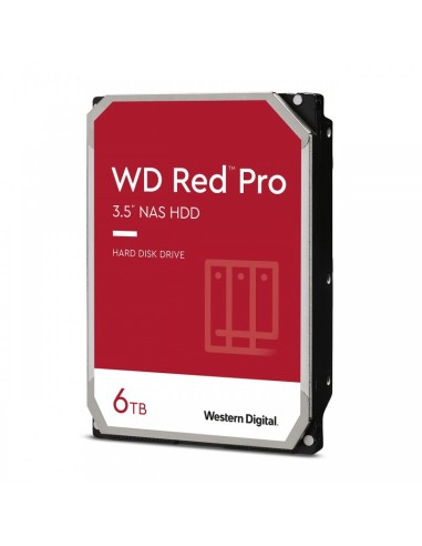 HDD Western Digital Red Pro WD6005FFBX 6TB SATA III 256MB (D) (CMR) 3,5"